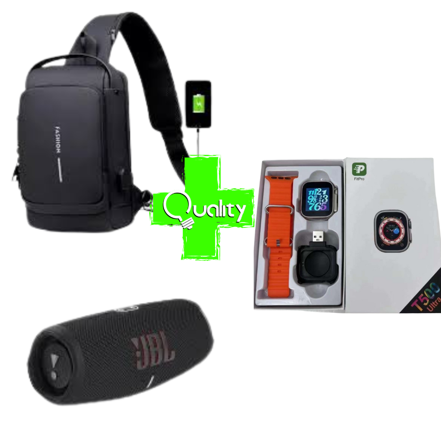 Canguro Antirrobo + T500 +Parlante JBL